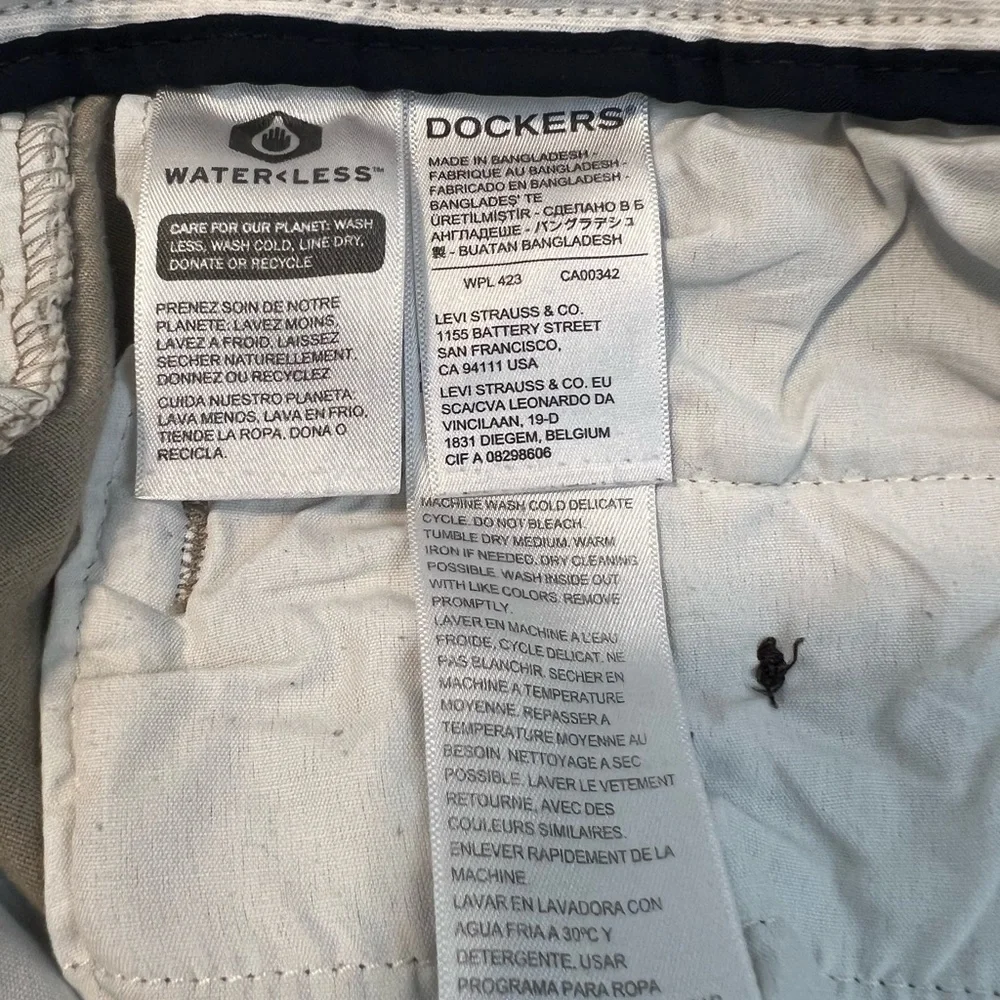Dockers Men's Beige Chinos Slim Fit 30x32